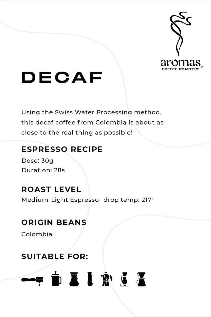 Aromas & Rotary District 9620 Beans - Decaf Coffee
