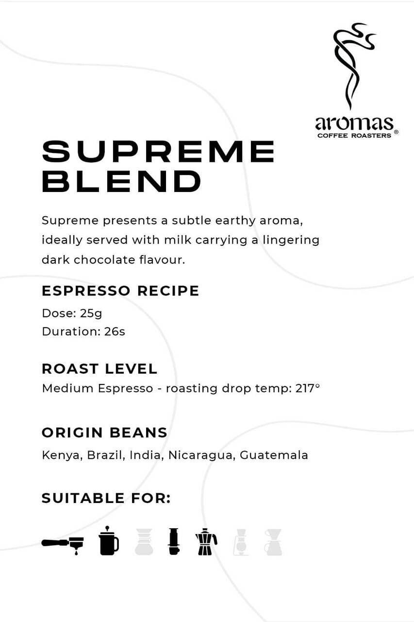 Aromas & Rotary District 9620 Beans - Supreme